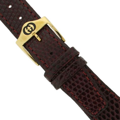 gucci leather watch band replacement.